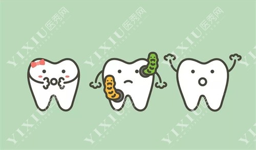 深圳鹏程口腔医院牙齿修复示意图
