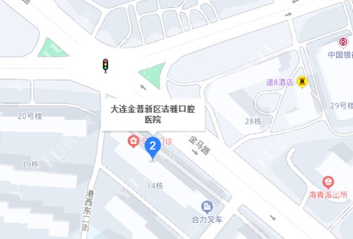 大连洁雅口百度地图
