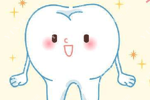 牙齿卡通图片