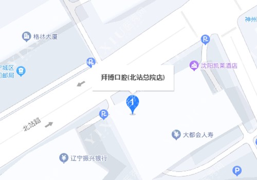 沈阳拜博口腔百度地图