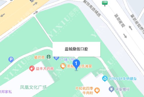 盐城鼎植口腔百度地图