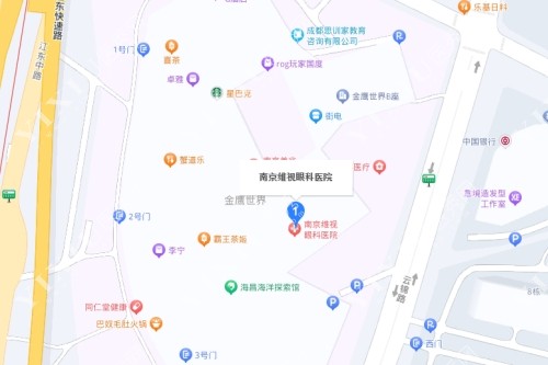 南京维视眼科百度地图