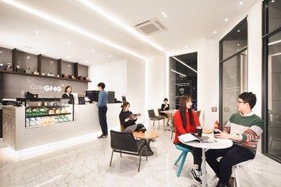 韩国GNG整形医院1层 咖啡厅
