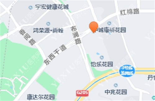 深圳康欣口腔诊所地图