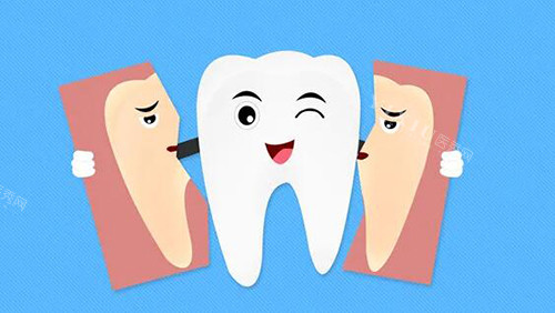 牙齿洁牙改善对比