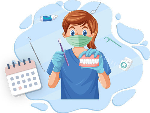 牙医宣教刷牙方式