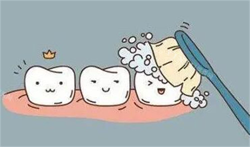 洗牙改善图展示