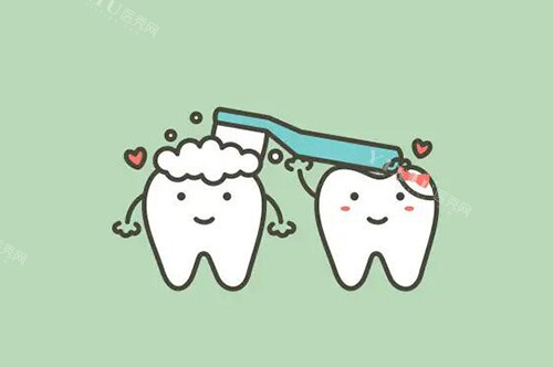 牙齿洗牙改善图展示