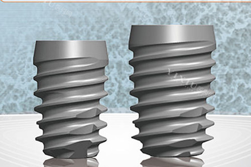种植体模型示意图