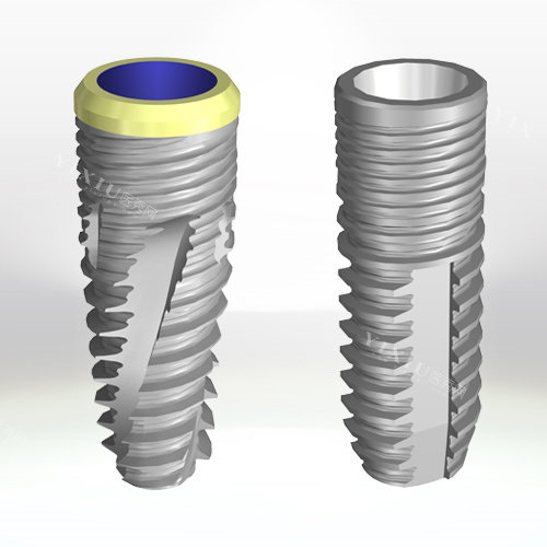 瑞士百丹特种植牙种植牙螺纹工艺