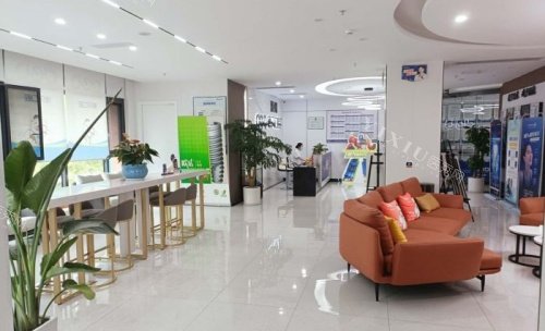 成都德贝口腔医院休息区示意图