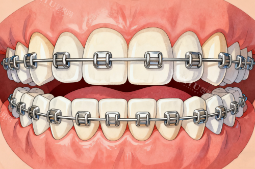 牙齿矫正传统方式展示