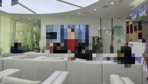 胶州中科维诺口腔等候区示意图