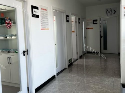 涿州倍悦家口腔过道示意图