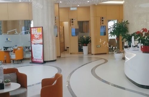 海口诺贝尔口腔大厅等候区示意图