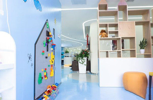 上海曙康口腔内部过道环境