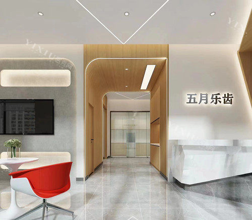 长春五月乐齿口腔导诊台环境