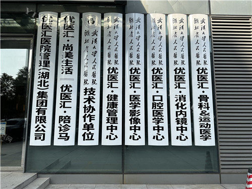 武汉优医汇综合医院资质牌