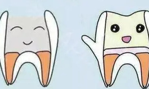 根管治疗前后对比