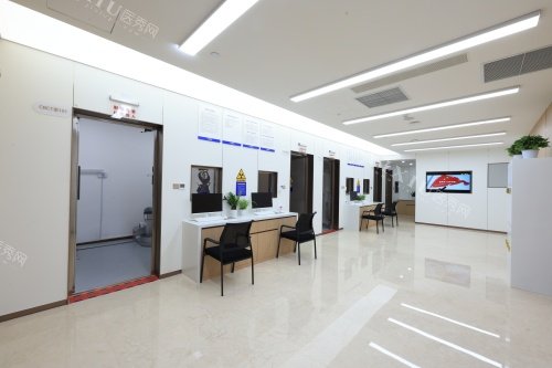 成都新桥口腔总院大厅环境照示意图