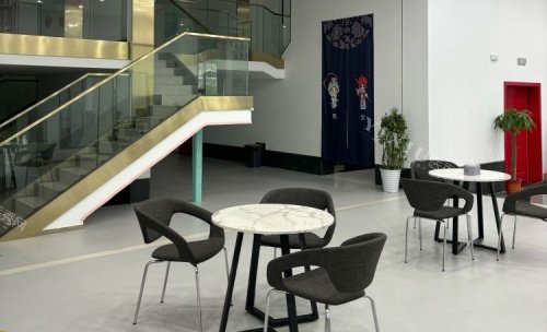 武汉固美口腔等待区示意图