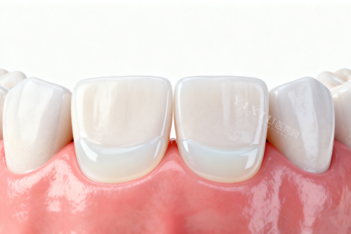 牙齿涂氟卡通展示图