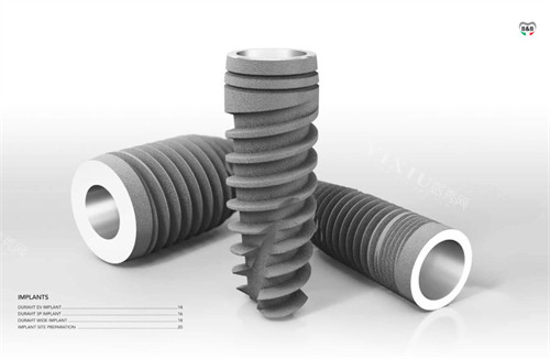 意大利B&B植体材料展示