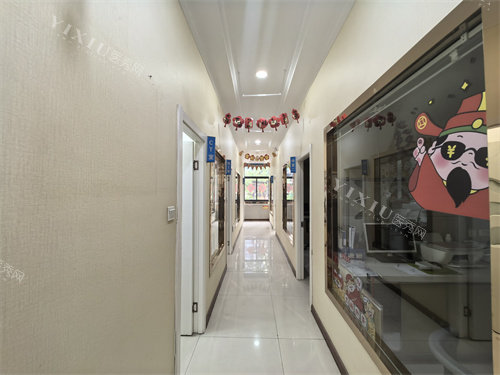 咸阳港派心语口腔走廊