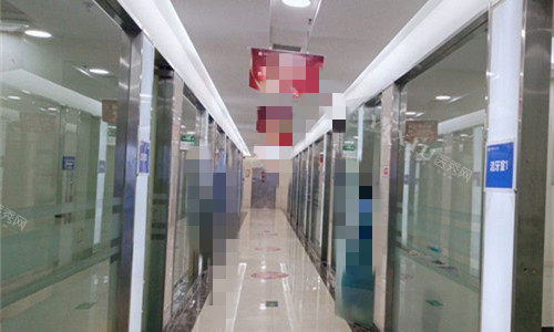 合肥贝杰口腔走廊图全貌