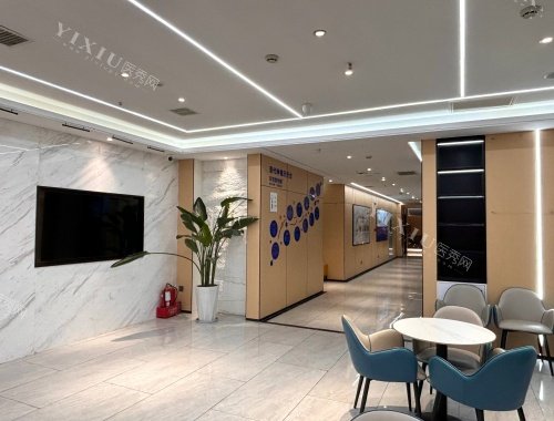 西安中海口腔医院大厅环境一角