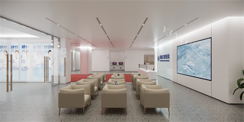 南充团圆口腔等待区的环境