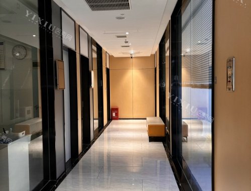 西安中海口腔医院大厅走廊环境