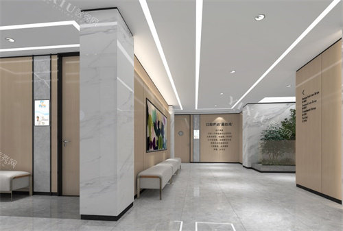 芜湖中诺口腔一层走廊