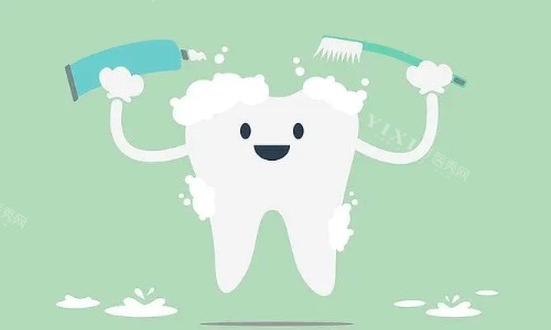 爱护牙齿展示图