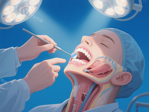 牙齿检查示意图