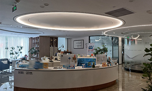 西安瑞秦口腔导诊台环境