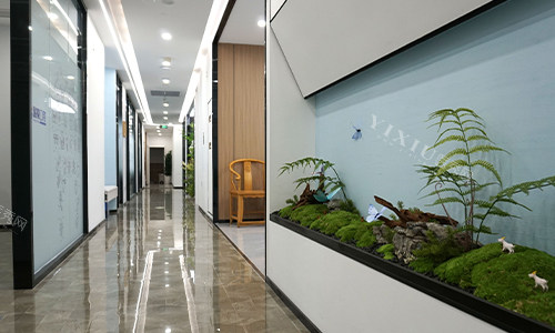 西安瑞秦口腔走廊环境