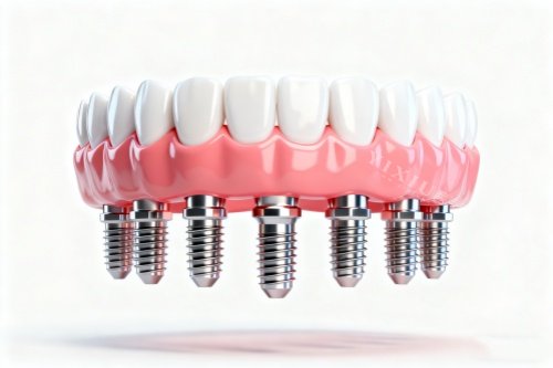 多颗种植牙展示图