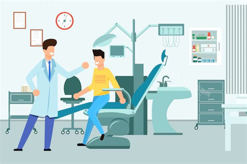 牙科牙***疗牙齿结束