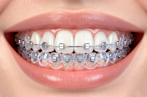 陶瓷半隐形矫正器图片展示