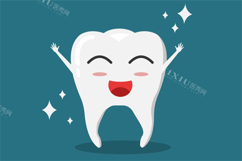 健康的牙齿动画图