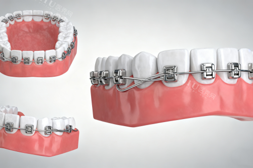 牙齿矫正模型图片