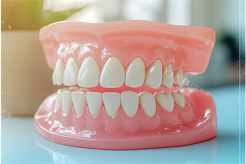 牙齿假牙漫画模型示意图