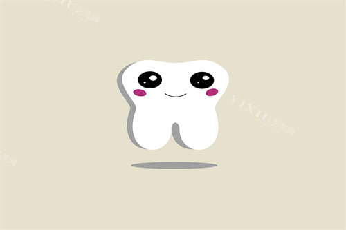 牙齿知识卡通图