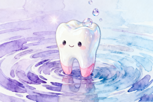 牙齿清洁卡通图一览